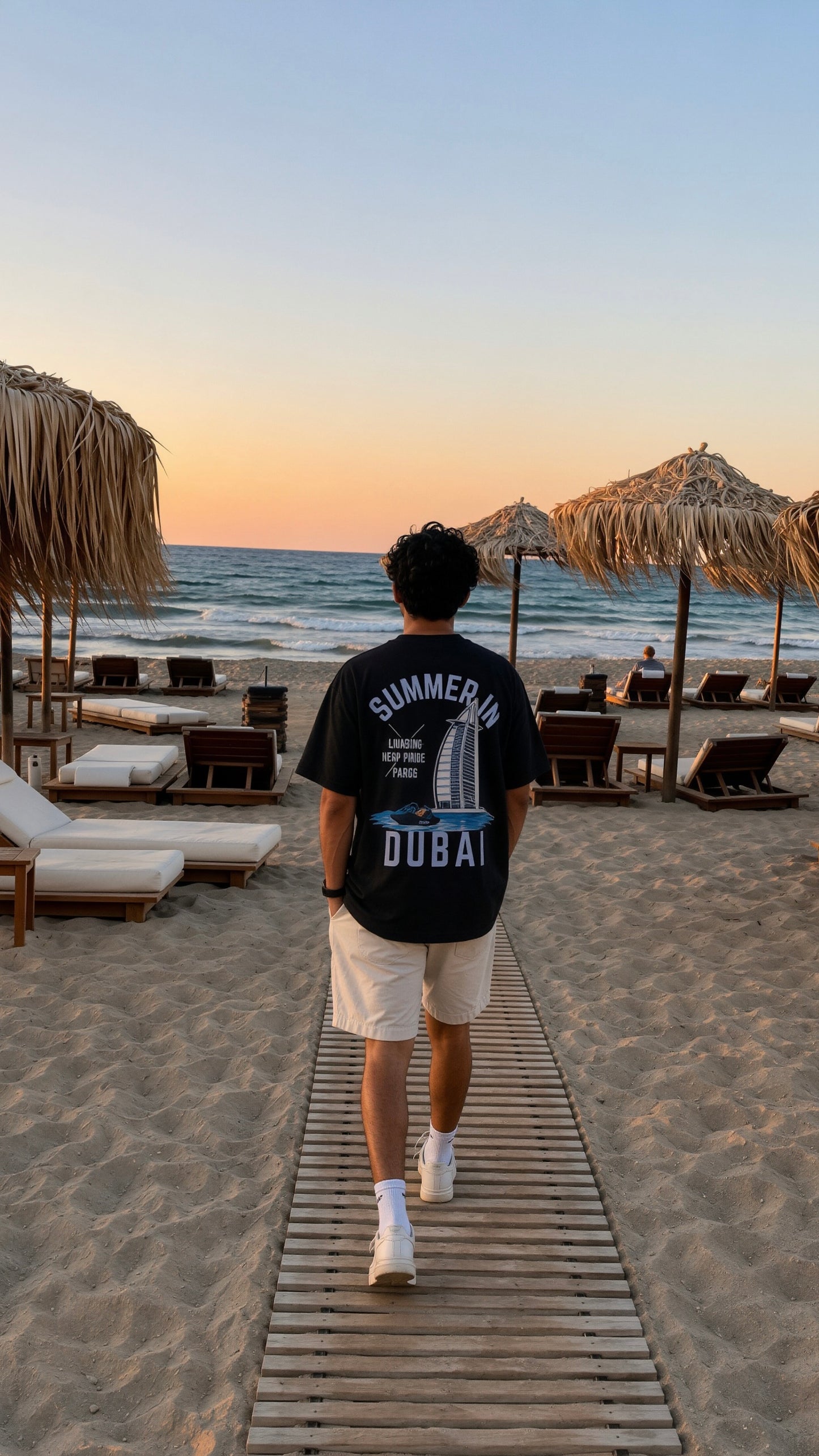 Summer In Dubai Oversized T-Shirt